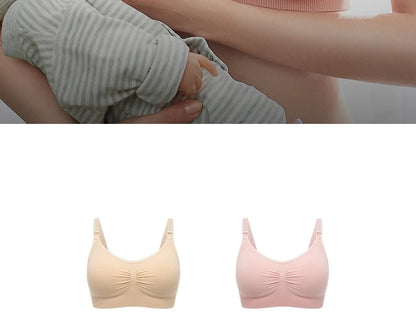 High Quality Plus Size Nursing Bra Breathable Women Breastfeeding Underwear Seamless Maternity Bra Push Up