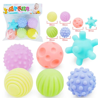 Sensory Balls for Baby Sensory Baby Toys 1 2 Years Old Activity Textured Multi Soft Ball Montessori Toys for Babies 6-12 Months