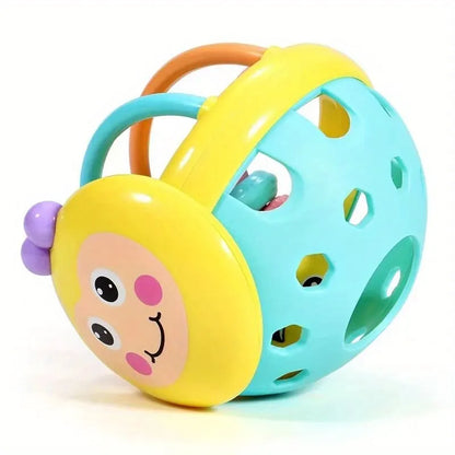 Colorful Baby Sensory Ball Rattle Toy 0-12 Months