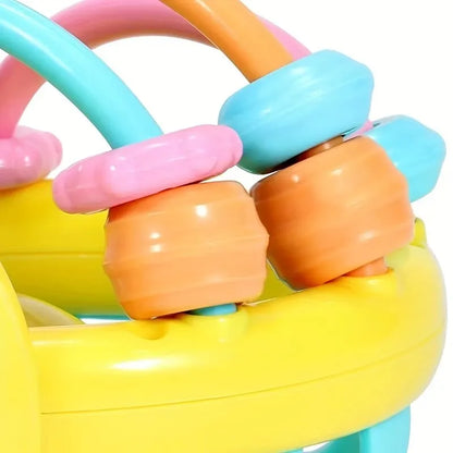 Colorful Baby Sensory Ball Rattle Toy 0-12 Months