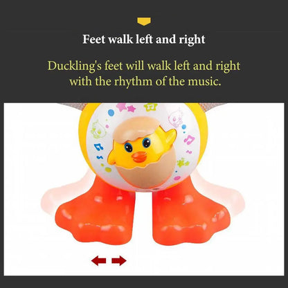 Dancing Duck Musical Toys Children Dancing Duck Toy Cartoon Musical Electric Dancing Duck Toy  for Infants Babies Kids Gifts