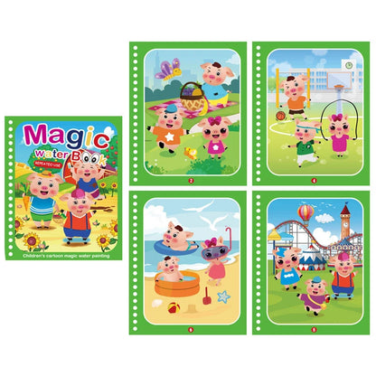 NEW Kids Magic Water Drawing Books Coloring Books Painting Toys for Kids Birthday Christmas New Year Gift for Boys and Girls