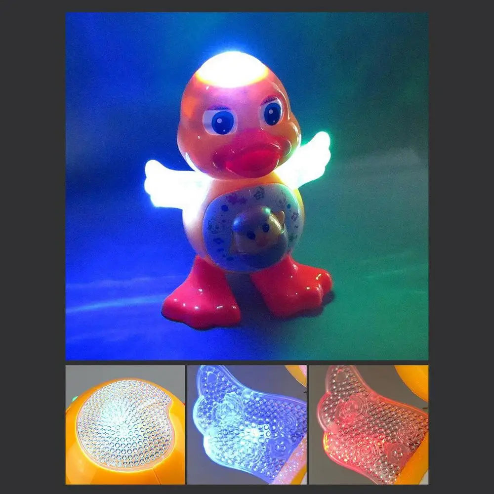 Dancing Duck Musical Toys Children Dancing Duck Toy Cartoon Musical Electric Dancing Duck Toy  for Infants Babies Kids Gifts