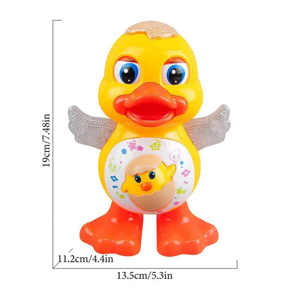 Dancing Duck Musical Toys Children Dancing Duck Toy Cartoon Musical Electric Dancing Duck Toy  for Infants Babies Kids Gifts