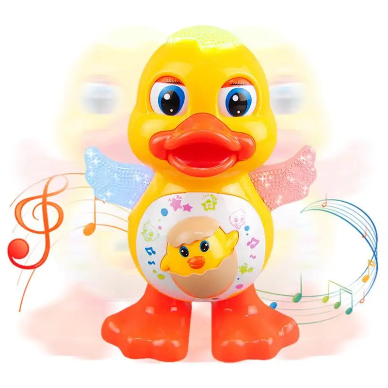 Dancing Duck Musical Toys Children Dancing Duck Toy Cartoon Musical Electric Dancing Duck Toy  for Infants Babies Kids Gifts