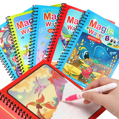 NEW Kids Magic Water Drawing Books Coloring Books Painting Toys for Kids Birthday Christmas New Year Gift for Boys and Girls