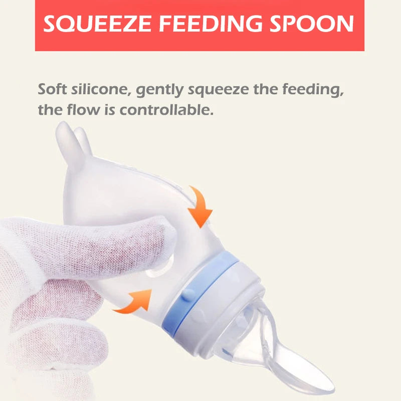 Silicon Feeding Spoon